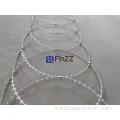 Tipo di filo rasoio avvolgente piatto
